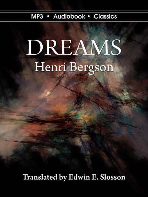 Title details for Dreams by Henri Bergson - Available